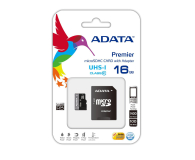 ADATA 16GB microSD UHS-1/class10 + adapter - 1393330 - zdjęcie 1